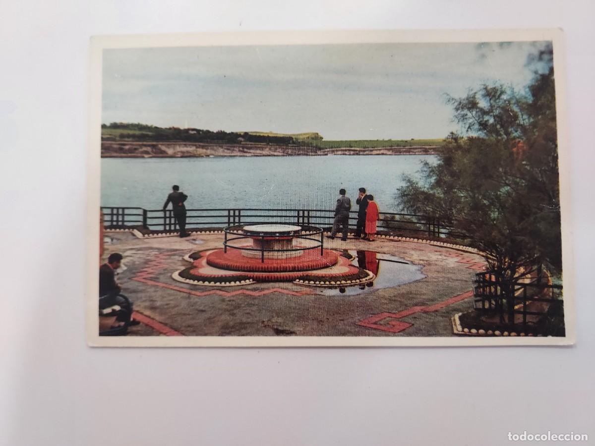 Postales: POSTAL SANTANDER LA ROSA DE LOS VIENTOS EN PIQUIO. A&Ntilde;OS 1950. DOMINGUEZ 16. SIN CIRCULAR