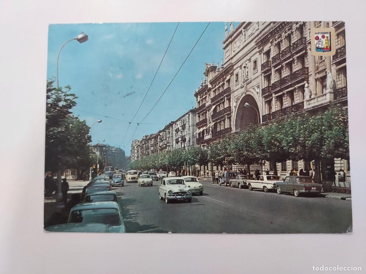 Postales: POSTAL SANTANDER PASEO DE PEREDA. 1968. DOMINGUEZ 99. CIRCULADA