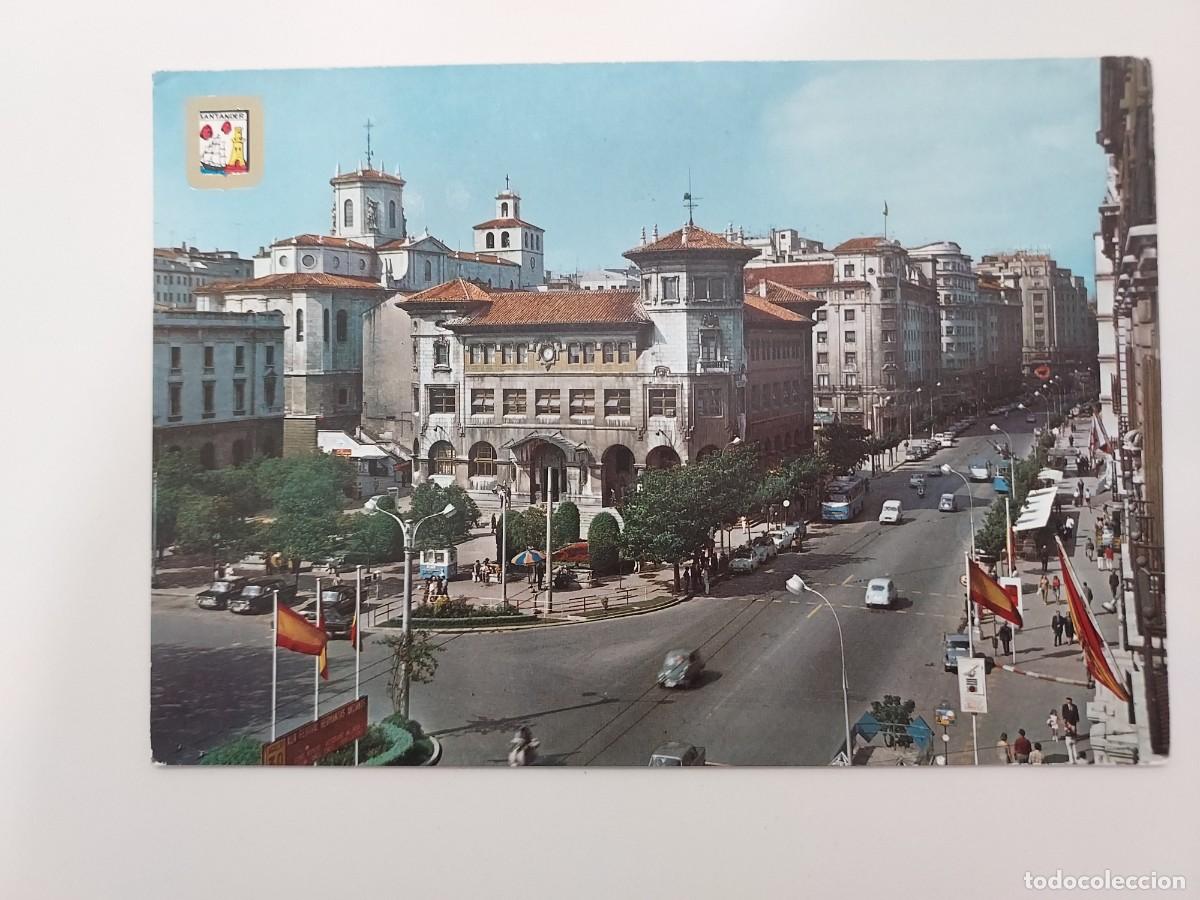 Postales: POSTAL SANTANDER AVENIDA CALVO SOTELO. 1968. DOMINGUEZ 97. SIN CIRCULAR