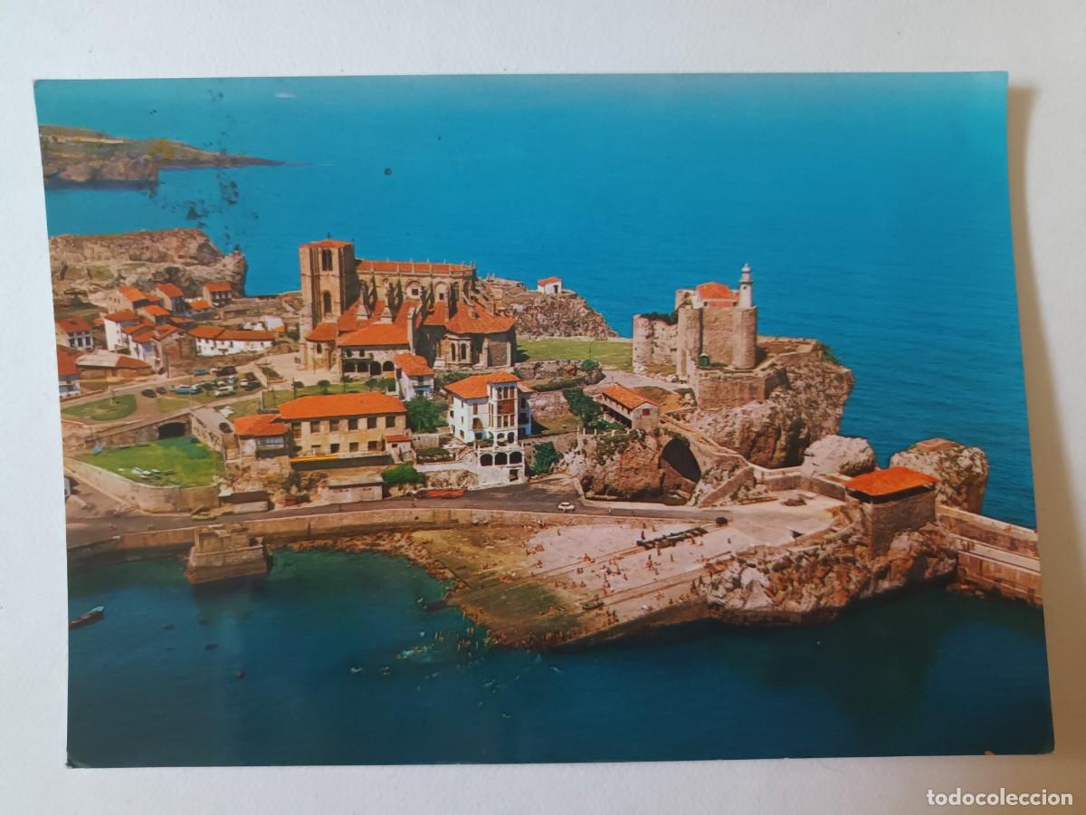 Postales: CASTRO URDIALES. VISTA AEREA (1965)