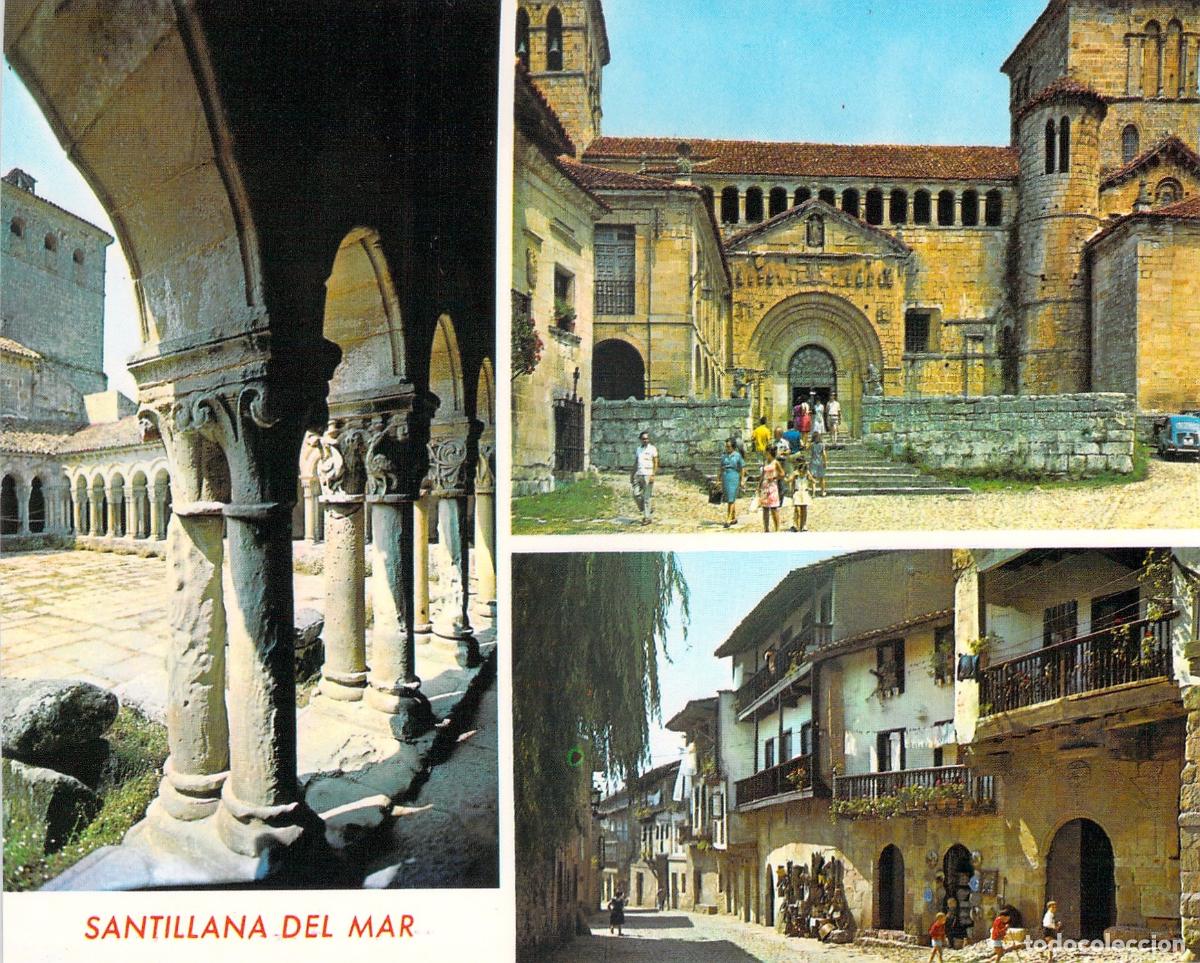 Postales: Postal de Santillana del Mar Cantabria Multivista