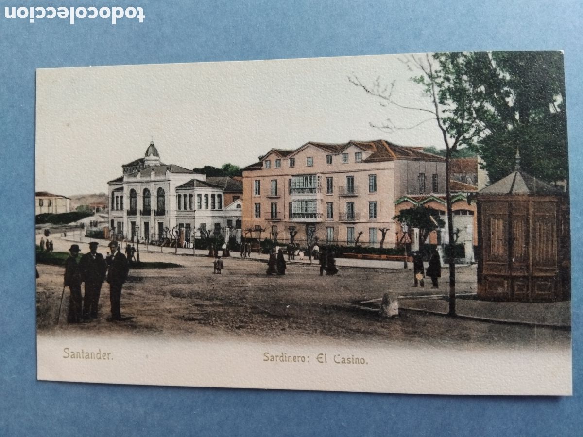 Postales: Postal Santander, Sardinero, el casino