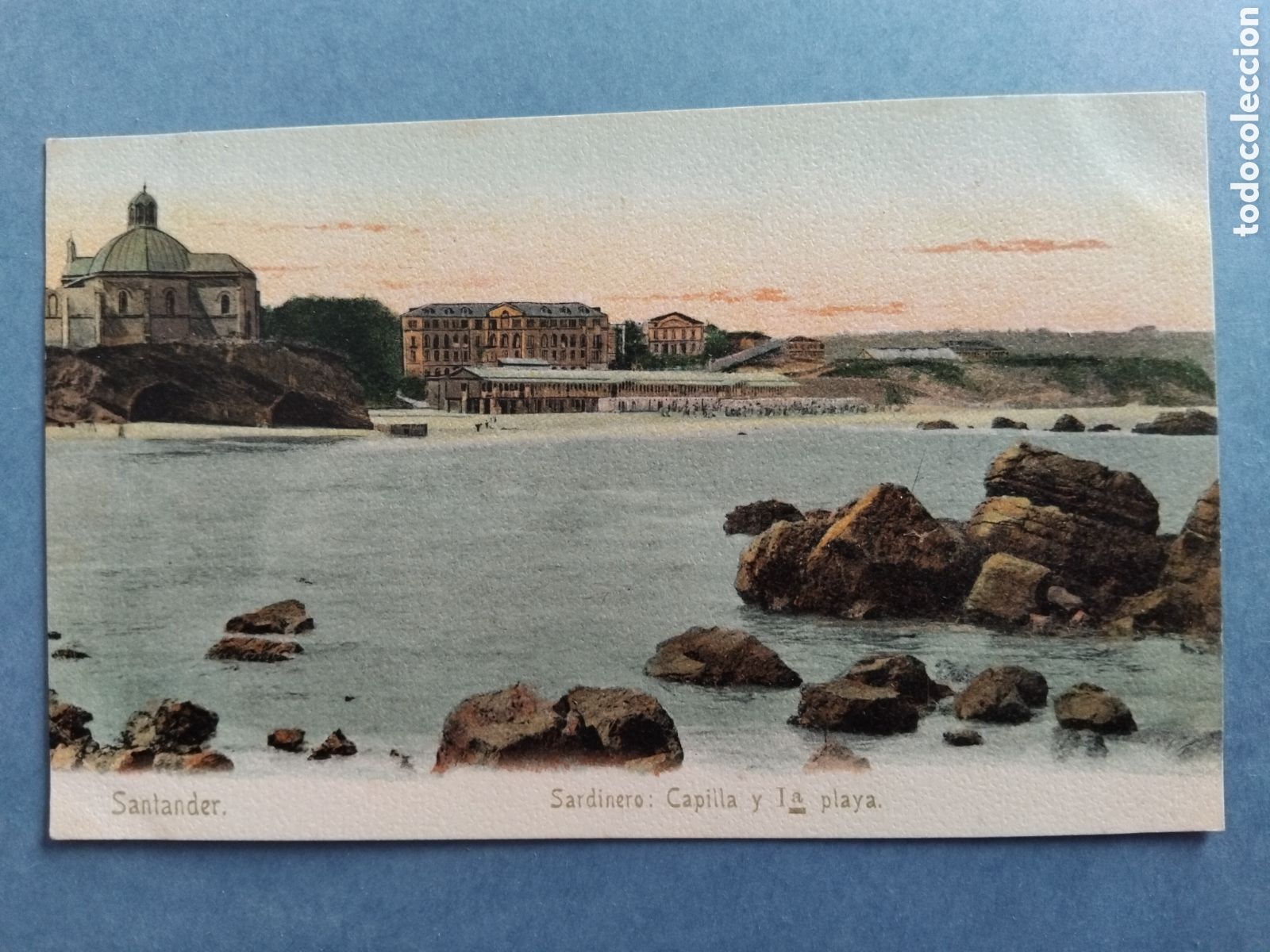 Postales: Postal Santander, Sardinero, capilla