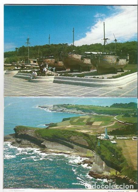 Postales: LIBRO FLEXO CON 10 VISTAS DE SANTANDER - Foto 3