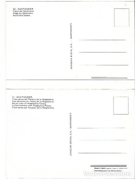 Postales: LIBRO FLEXO CON 10 VISTAS DE SANTANDER - Foto 6