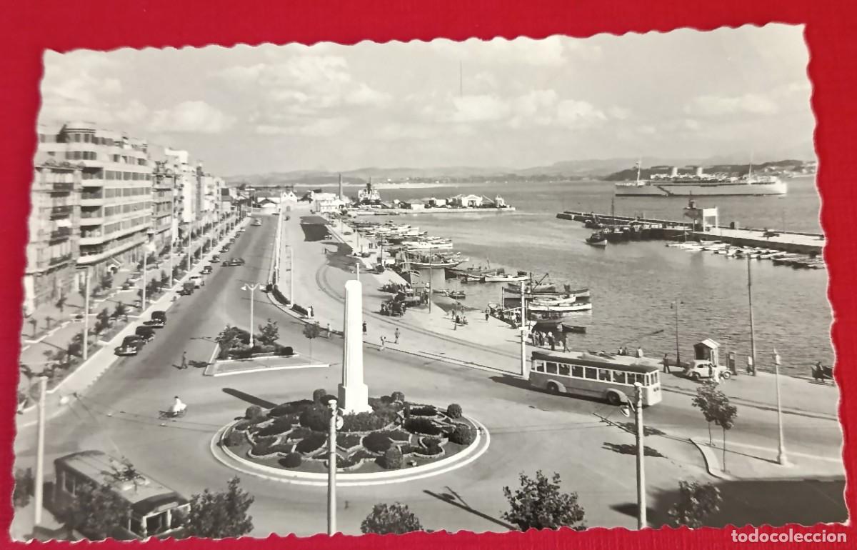 Postales: POSTAL FOTOGRAFICA CALLE DE CASTELAR - SANTANDER 1960 - GARC&Iacute;A GARRABELLA
