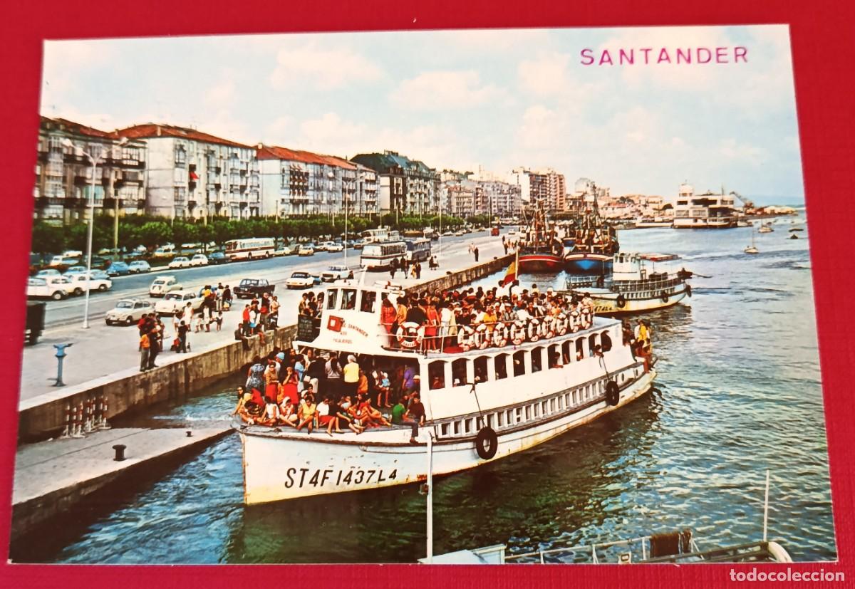 Postales: POSTAL EMBARCADERO DE PEDRE&Ntilde;A - SANTANDER 1960 - EDICIONES ARRIBAS