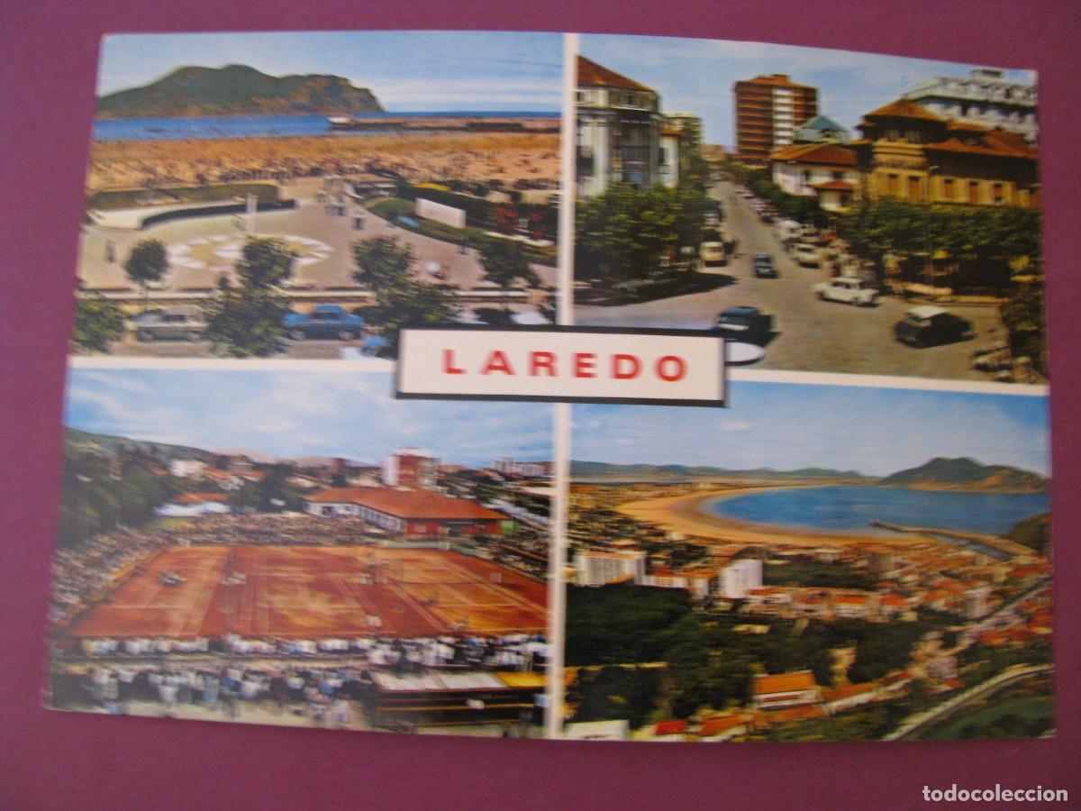 Postales: POSTAL DE LAREDO. DETALLES DE VISTAS PARCIALES. FOTO ALSAR.