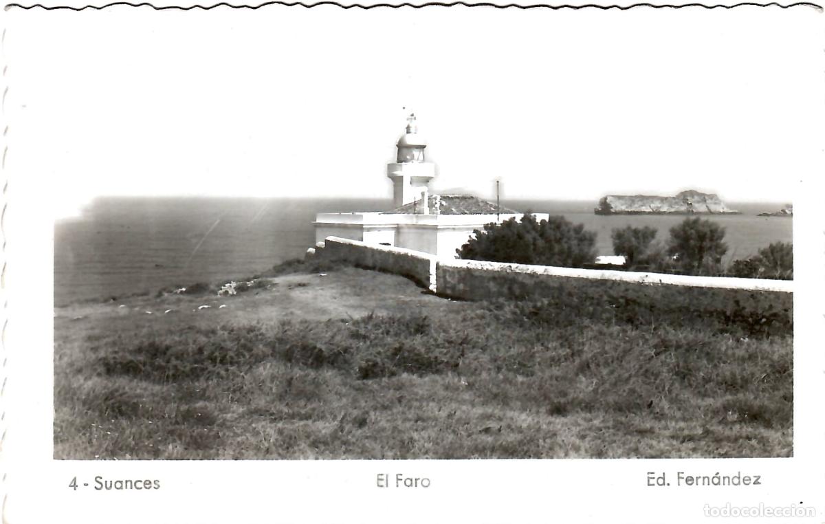 Postales: POSTAL, SUANCES, CANTABRIA, EL FARO, ED. FERNANDEZ 4, ESCRITA