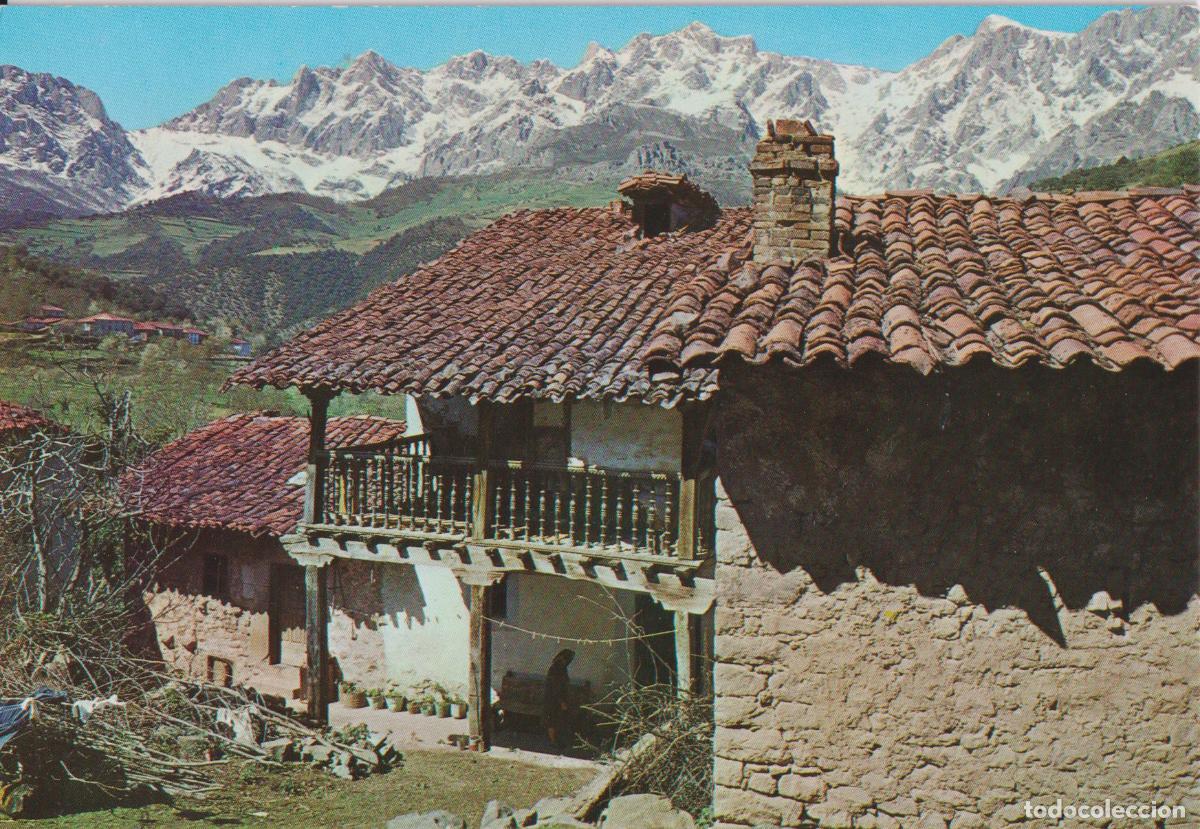 Postales: PICOS DE EUROPA, LIEBANA (CANTABRIA) MACIZO CENTRAL DESDE VILLAGLORIA - FOTO BUSTAMANTE N&ordm;67 - S/C