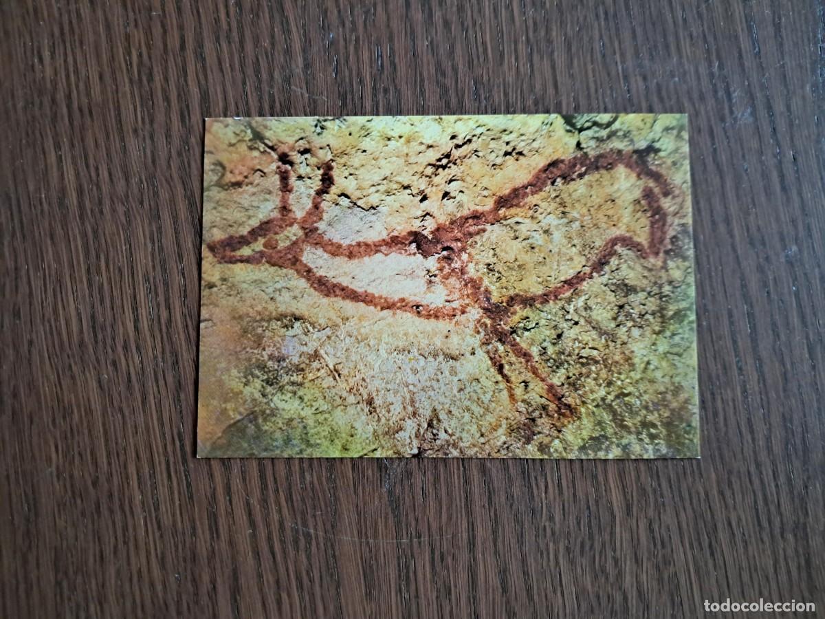 Postales: postal de Espa&ntilde;a, pintura de cierva, cueva de Covalanas, Ramales, Santander.