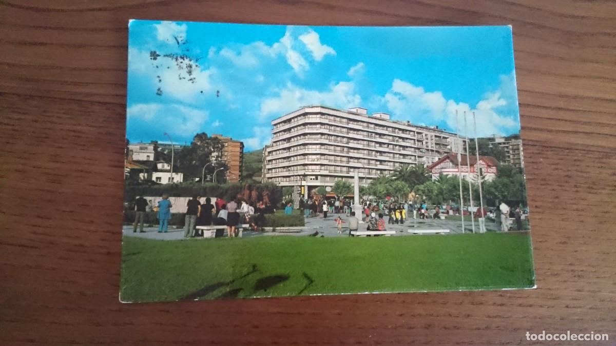 Postales: TARJETA POSTAL CANTABRIA LAREDO JARDINES DE ELORZA - CIRCULADA