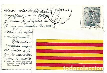 Postales: CALLE DE CASTELAR.- SANTANDER - Foto 2