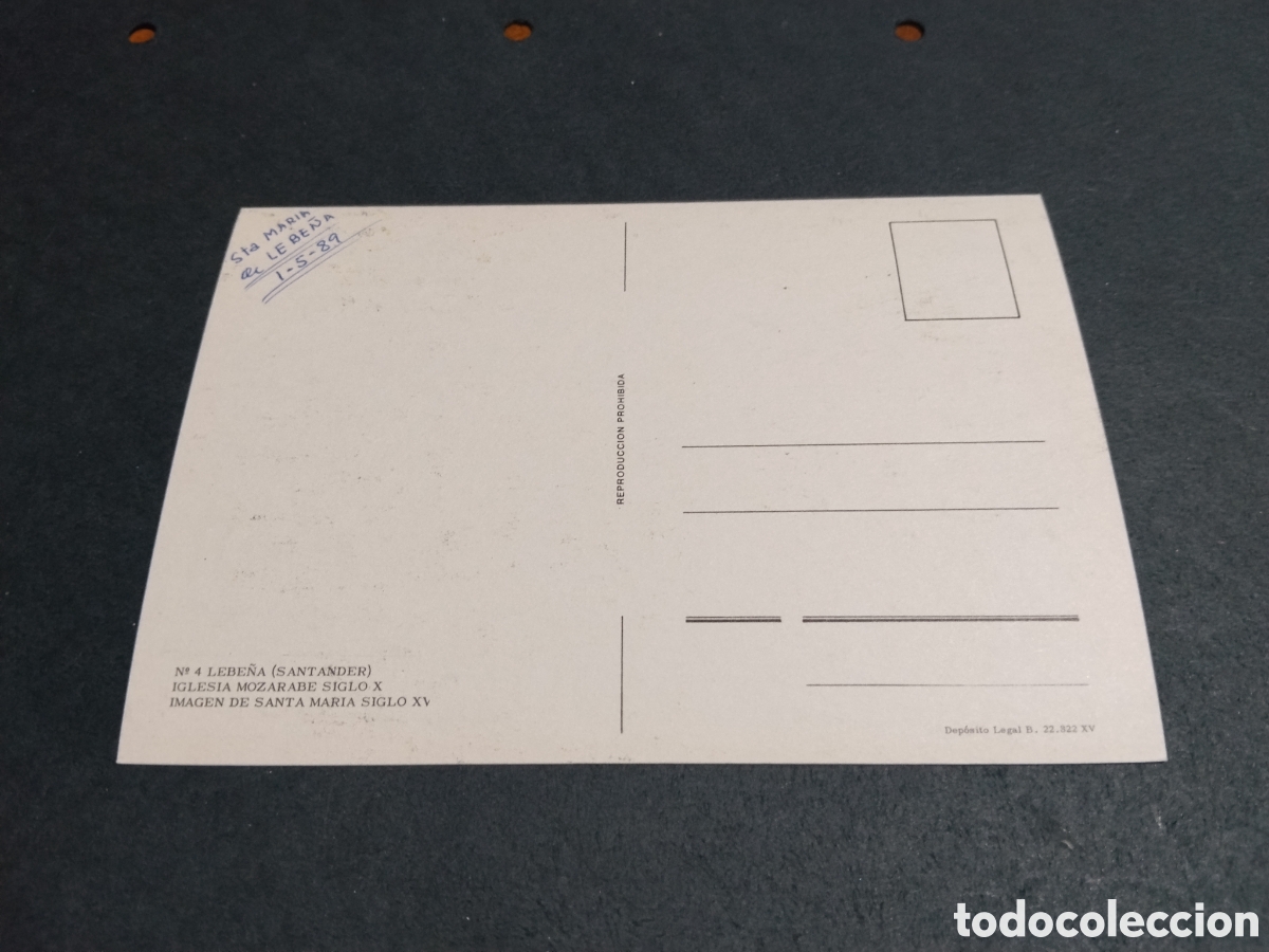 Postales: Postal Santa Mar&iacute;a de Lebe&ntilde;a - Foto 2