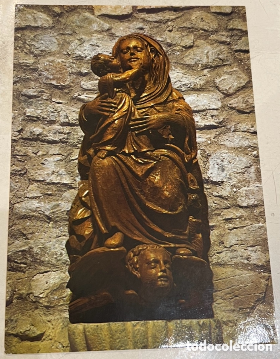 Postales: Postal. Santa Maria de los Angeles. Monasterio de Santo Toribio. Cantabria. A&ntilde;os 80.
