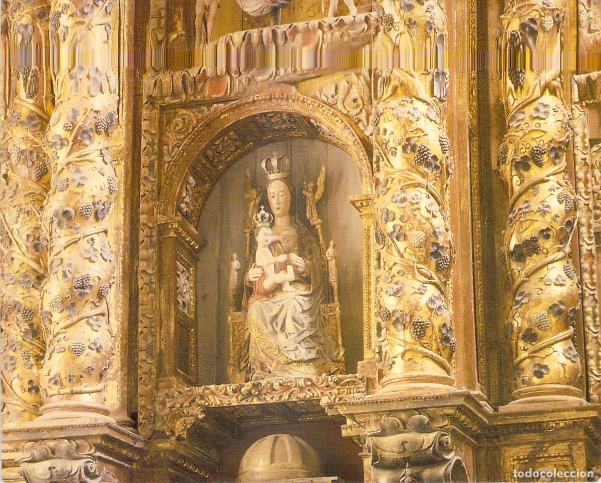 Postales: Postal de Nuestra Se&ntilde;ora de los Angeles, Virgen de la Silla en San Vicente