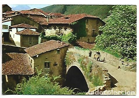 Postales: PUENTE DE SAN CAYETANO.- PICOS DE EUROPA.- POTES