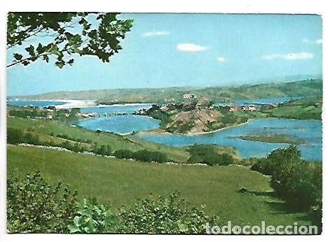 Postales: VISTA PANORAMICA - PANORAMICAL VIEW.- SAN VICENTE DE LA BARQUERA.- SANTANDER
