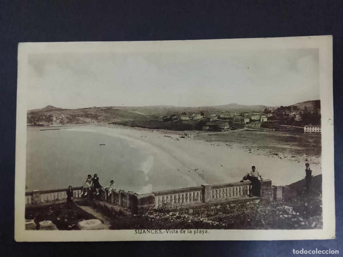 Postales: Postal de Suances, Cantabria. Vista de la playa