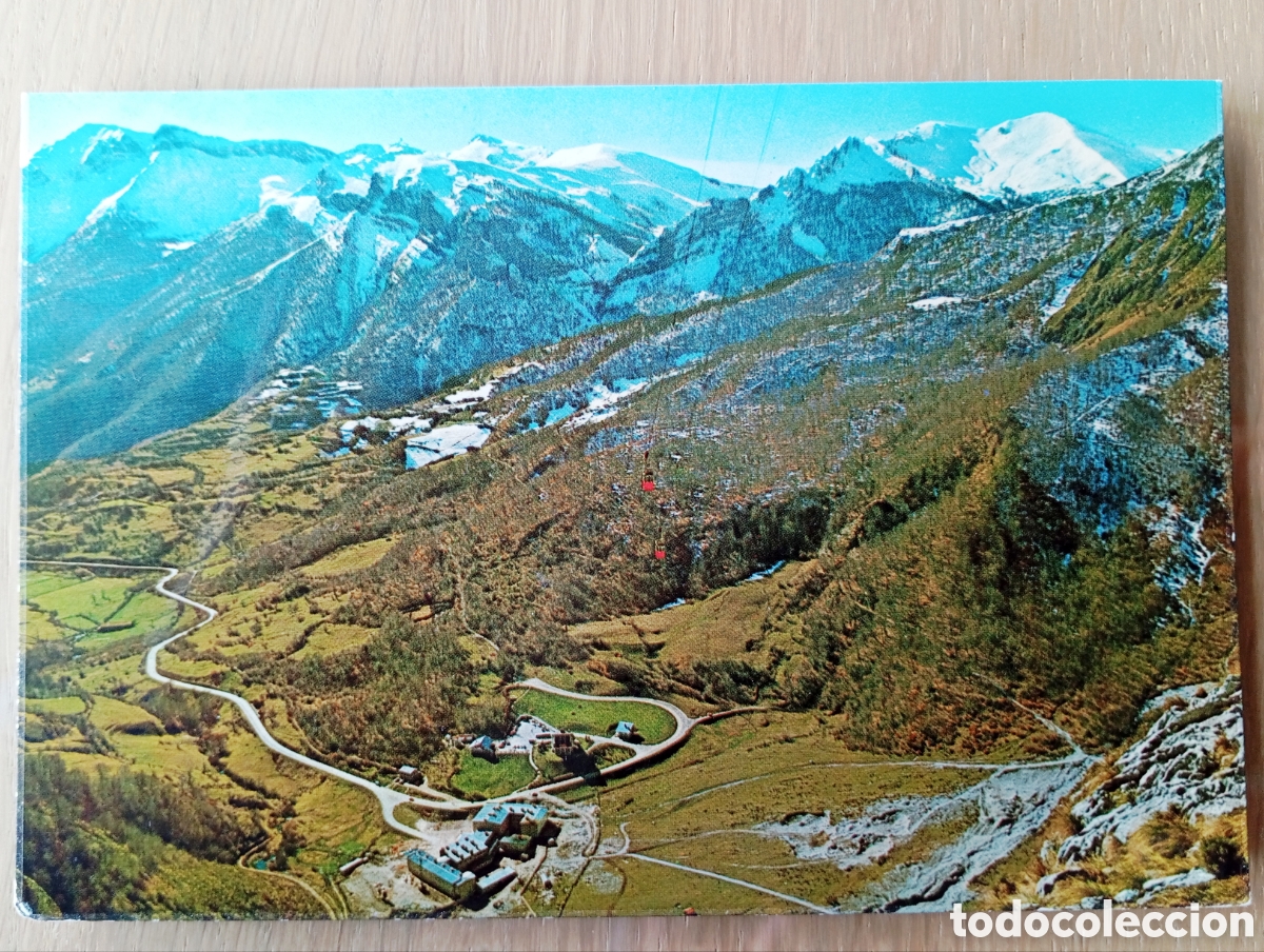 Postkarten: POSTAL CAMALE&Ntilde;O PICOS DE EUROPA TELEF&Eacute;RICO DE FUENTE D&Eacute; CANTABRIA 148 BUSTAMANTE DE POTES A&Ntilde;O 1975