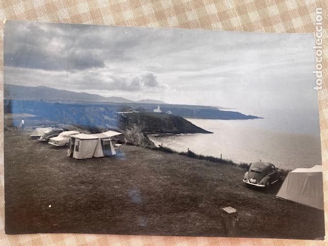 Postales: Luarca. N&ordm;10. Camping Los Cantiles. Ed. Sicilia. Postal sin circular