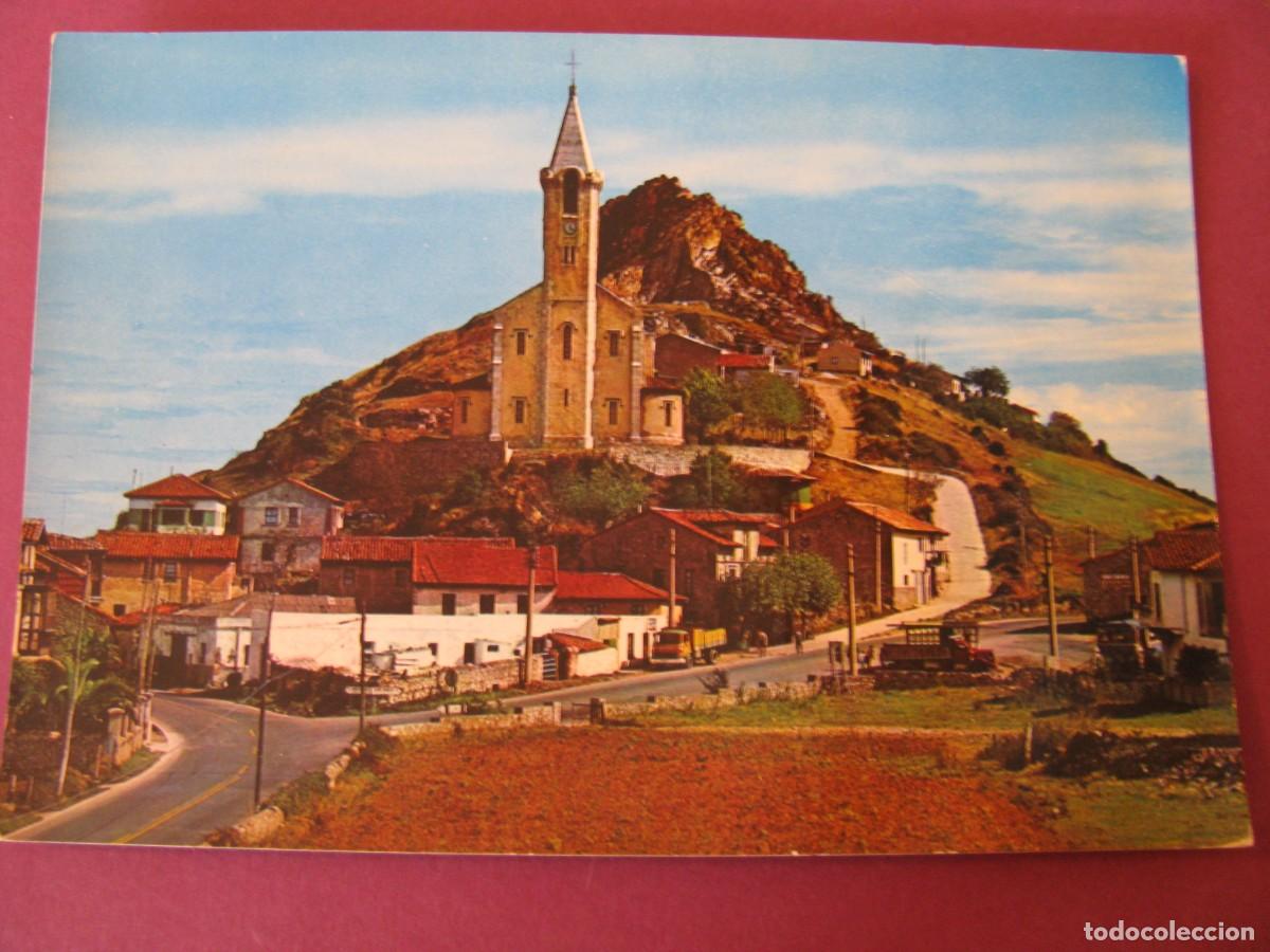Postales: POSTAL DE IGLESIA DE PE&Ntilde;ACASTILLO. SANTANDER. FOTO ALSAR