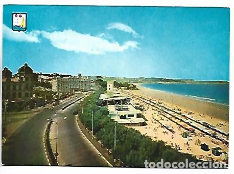 Postales: PRIMERA PLAYA, SARDINERO.- SANTANDER