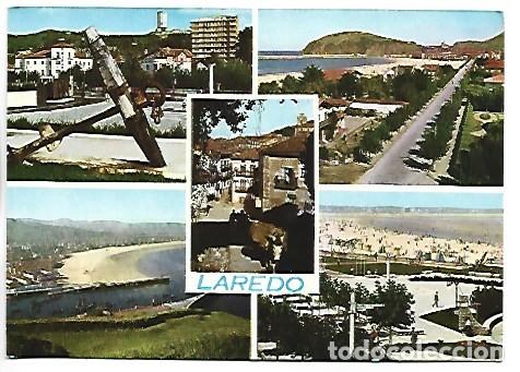 Postales: 5 VISTAS DE LAREDO / SANTANDER - Foto 1