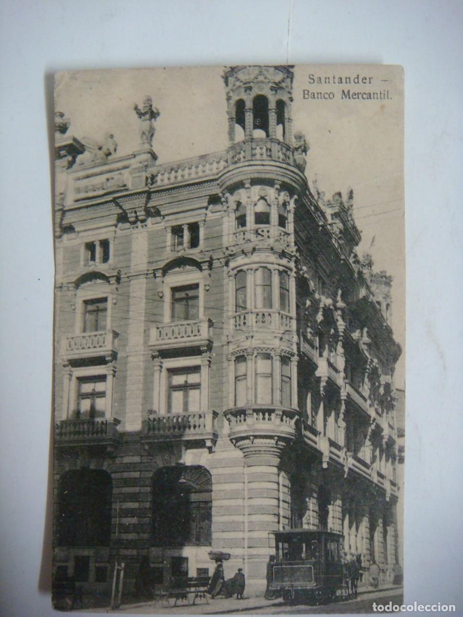 Postales: POSTAL ANTIGUA DE SANTANDER BANCO MERCANTIL-CAJ-POS-N&ordm;-5 SOB-38
