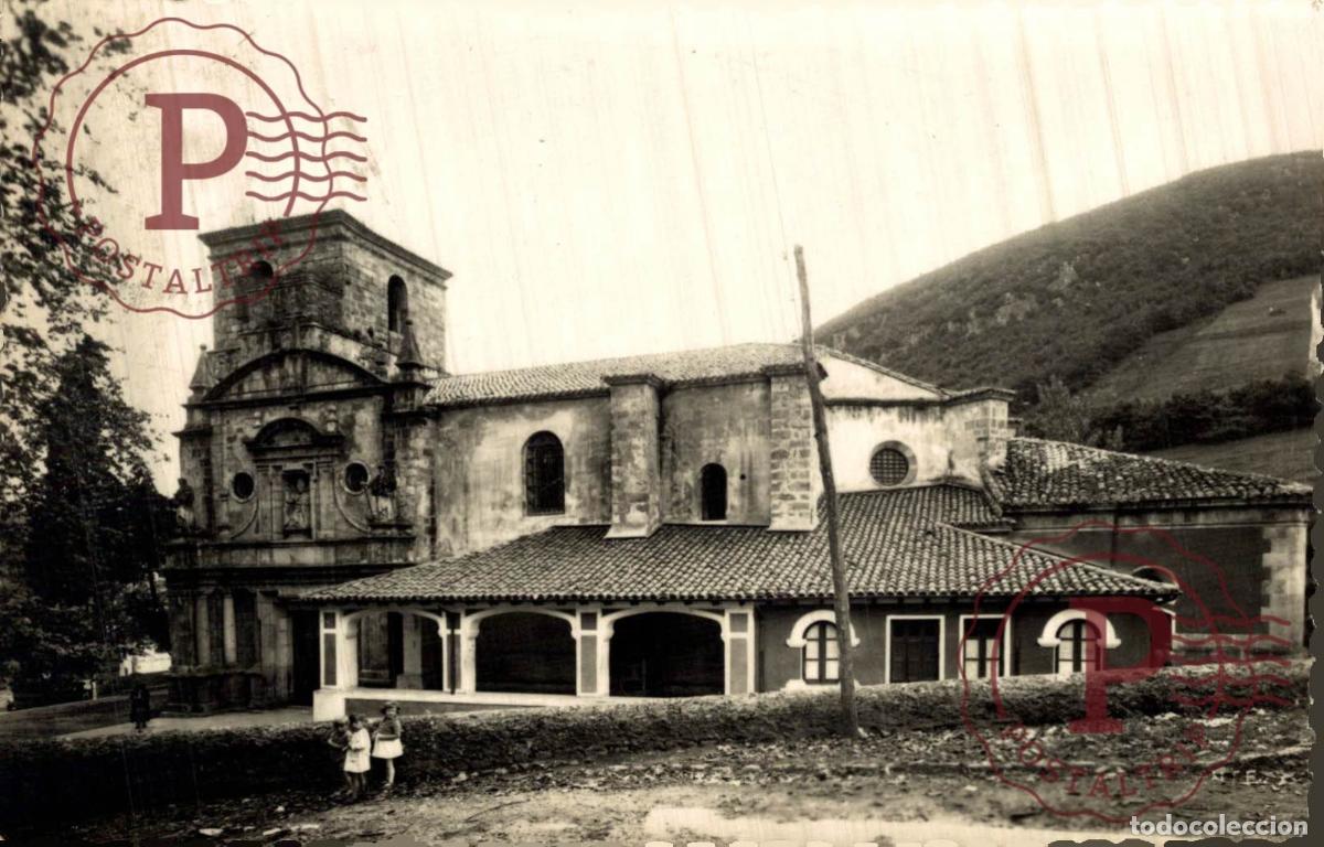 Postales: CANTABRIA. LIMPIAS. IGLESIA PARROQUIAL
