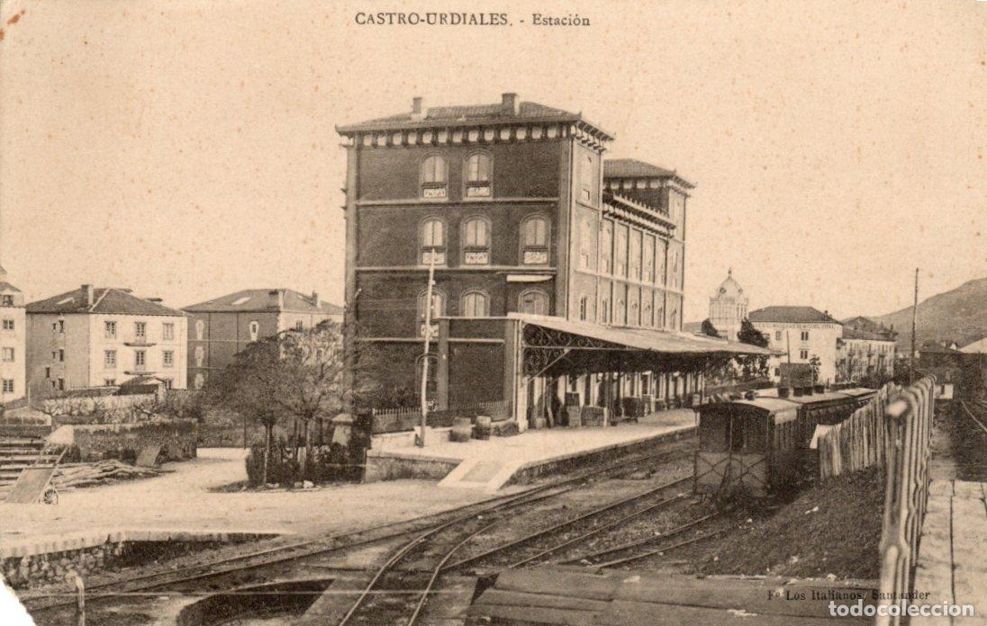 Postkarten: BONITA POSTAL - CASTRO-URDIALES (SANTANDER) - ESTACION