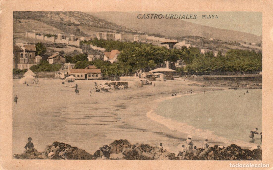 Postkarten: BONITA POSTAL - CASTRO-URDIALES (SANTANDER) - PLAYA - C. DIEZ - EDITOR