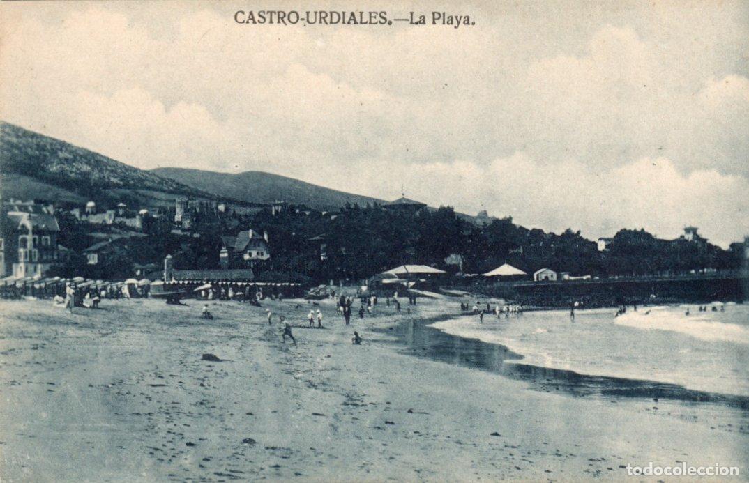 Postkarten: BONITA POSTAL - CASTRO-URDIALES (SANTANDER) - LA PLAYA - EDICIONES CASA FELIX