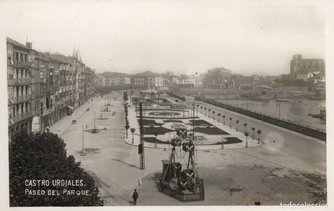 Postkarten: BONITA POSTAL - CASTRO-URDIALES (SANTANDER) - PASEO DEL PARQUE