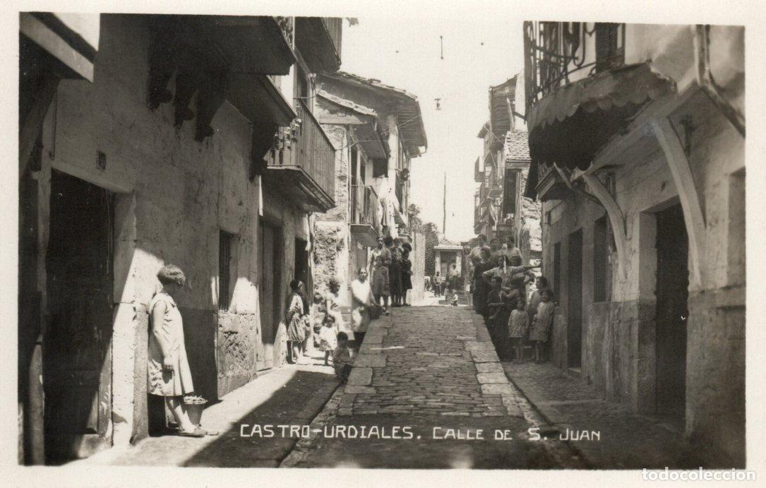Postkarten: BONITA POSTAL - CASTRO-URDIALES (SANTANDER) - CALLE DE S. JUAN