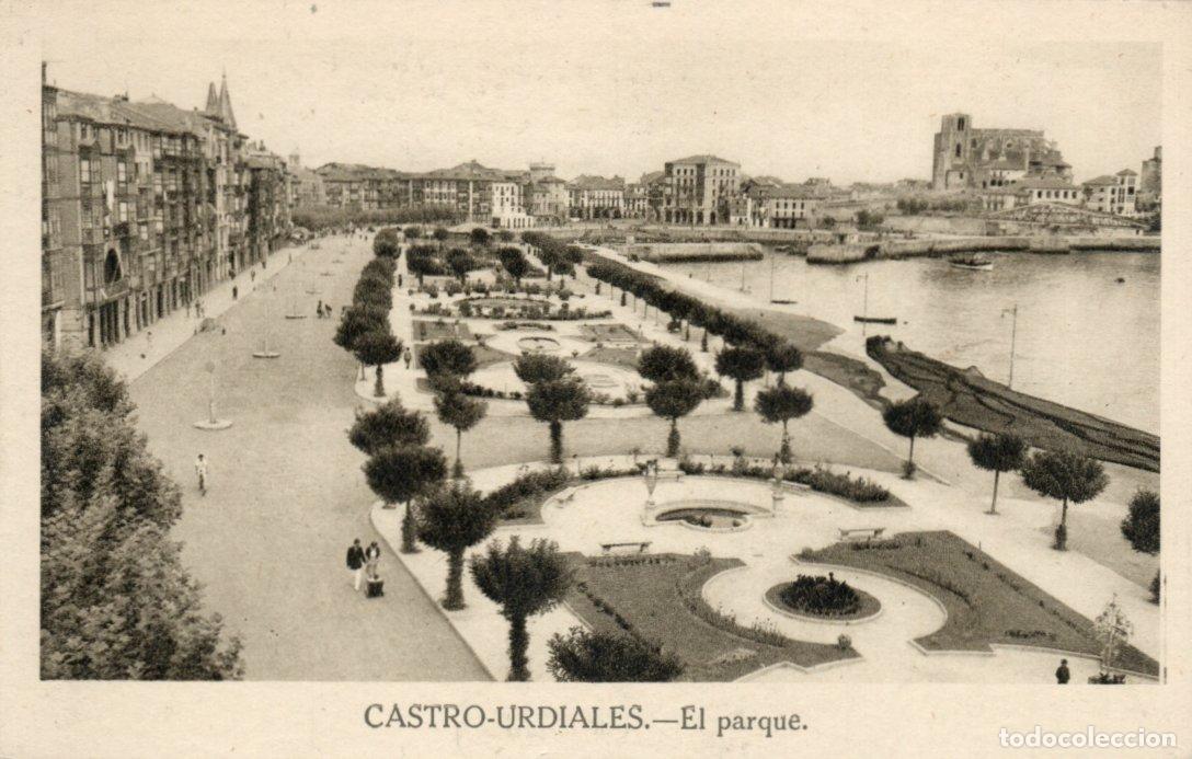 Postkarten: BONITA POSTAL - CASTRO-URDIALES (SANTANDER) - EL PARQUE - MANIPEL