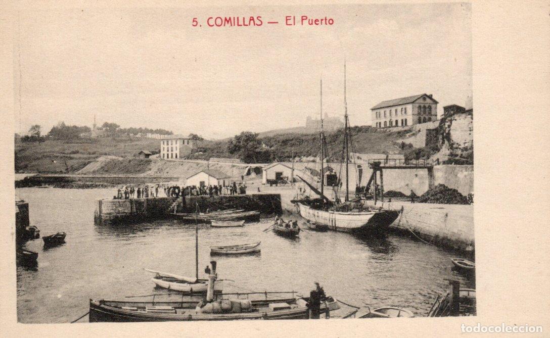 Postkarten: BONITA POSTAL - COMILLAS (SANTANDER) - EL PUERTO - M. SOLIS. EDITOR