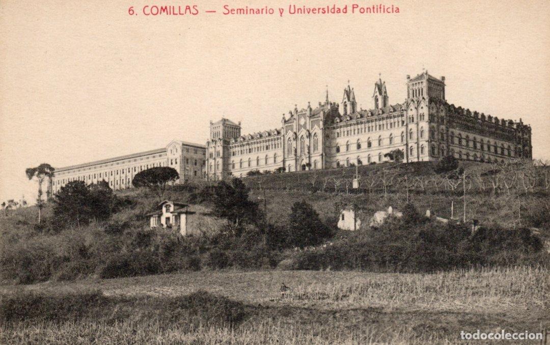 Postkarten: BONITA POSTAL - COMILLAS (SANTANDER) - SEMINARIO Y UNIVERSIDAD PONTIFICIA - M. SOLIS. EDITOR
