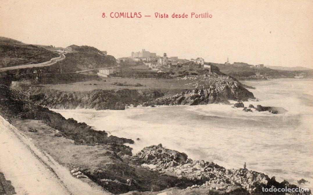 Postkarten: BONITA POSTAL - COMILLAS (SANTANDER) - VISTA DESDE PORTILLO - M. SOLIS. EDITOR