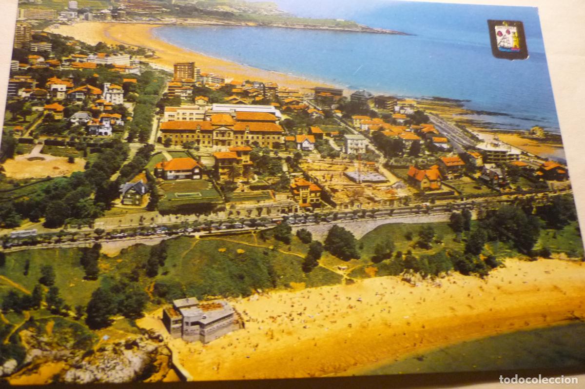 Postales: postal santander playas magdalena y sardinero