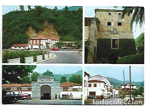 Cartoline: PUENTE SOBRE EL RIO PAS - TORRE BALNEARIO DE ALCEDA - PLAZA DE ONTANEDA.- ALCEDA / SANTANDER