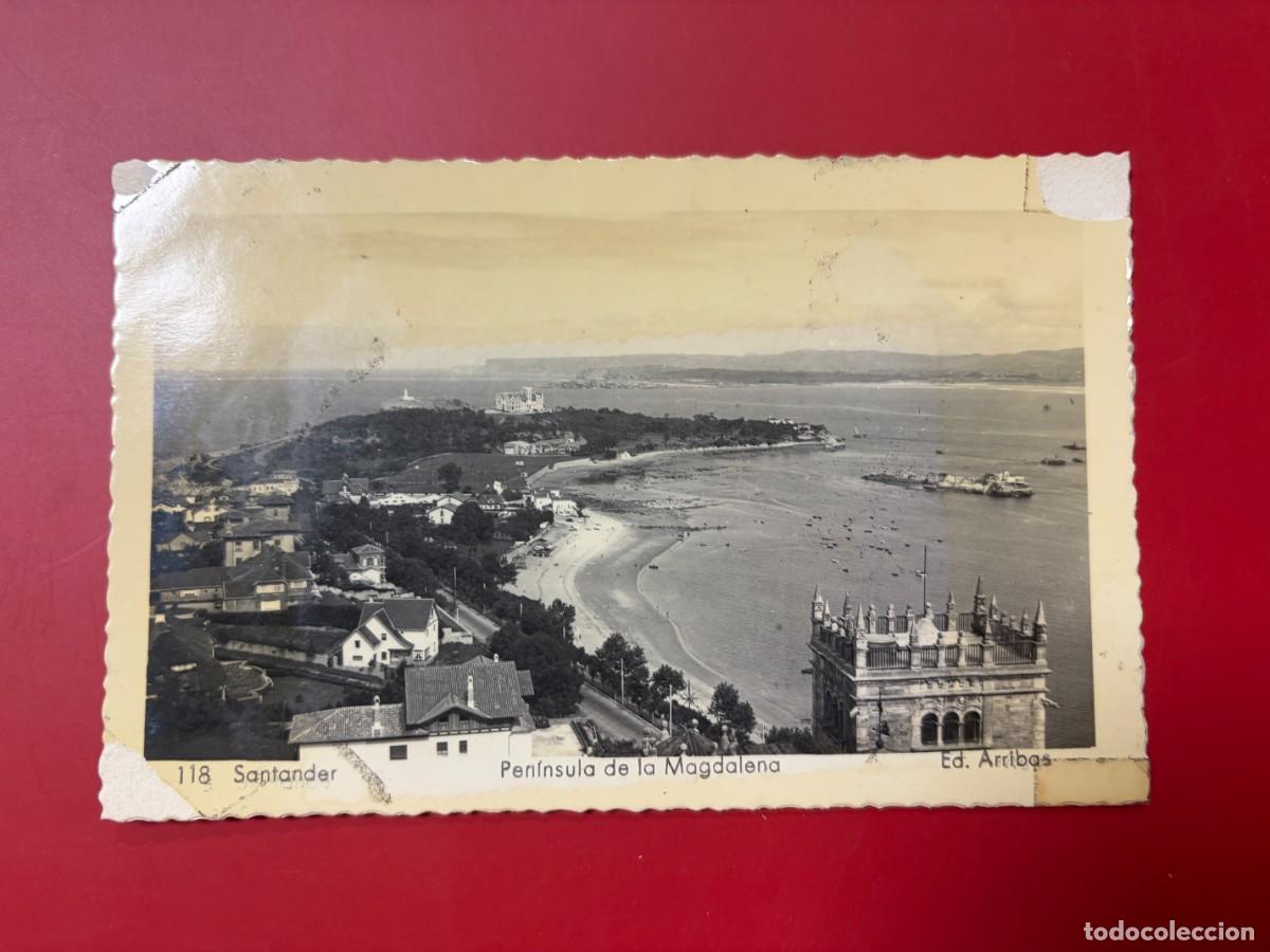 Postales: TARJETA POSTAL FOTOGR&Aacute;FICA - SANTANDER - PEN&Iacute;NSULA DE LA MAGDALENA - 118 - ED. ARRIBAS