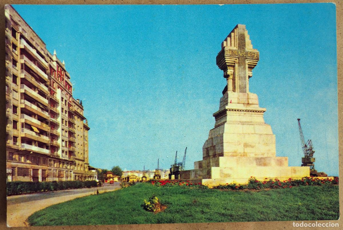 Postales: POSTAL DE SANTANDER: MONUMENTO AL MACHICHACO. FOTOCOLOR VALMAN. A&Ntilde;O 1963