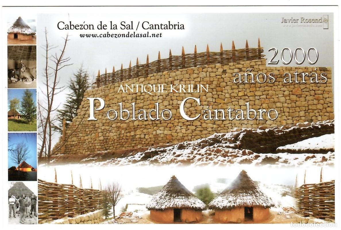 Postales: CABEZON DE LA SAL / POBLADO CANTABRO / FOTO ROSENDO / SIN FRANQUEAR