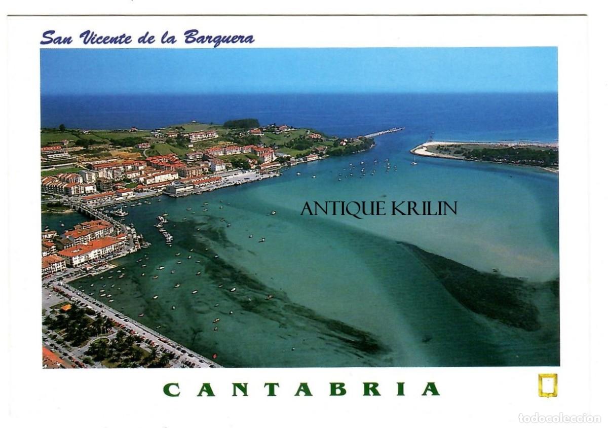 Postales: SAN VICENTE DE LA BARQUERA / VISTA N&ordm; 22 ESCUDO DE ORO - DOMINGUEZ / SIN FRANQUEAR