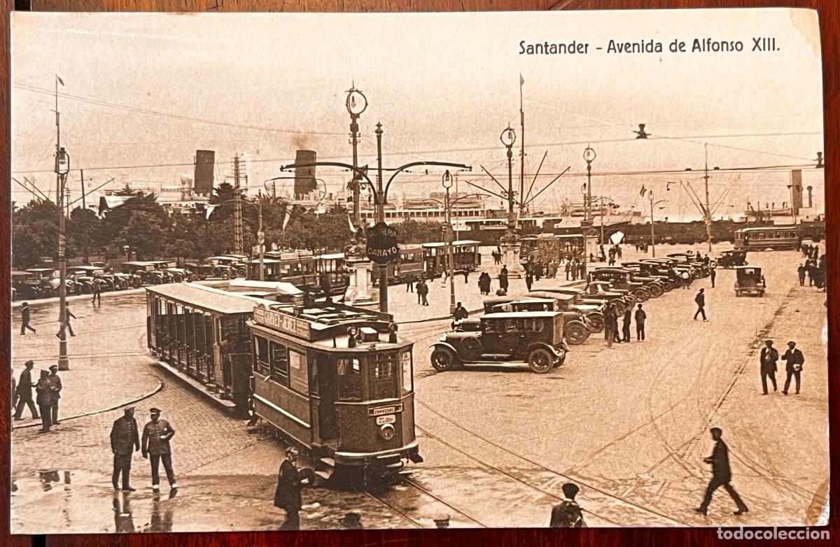Postales: SANTANDER, AVENIDA DE ALFONSO XIII, SIN CIRCULAR, DIVIDIDA