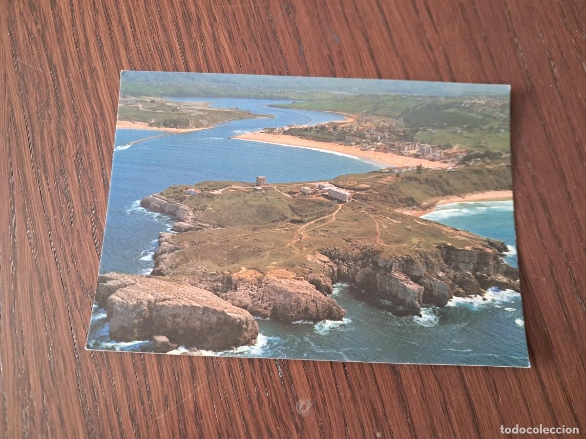 Postales: postal de Espa&ntilde;a, vista a&eacute;rea de Suances, Santander n&ordm; 508.