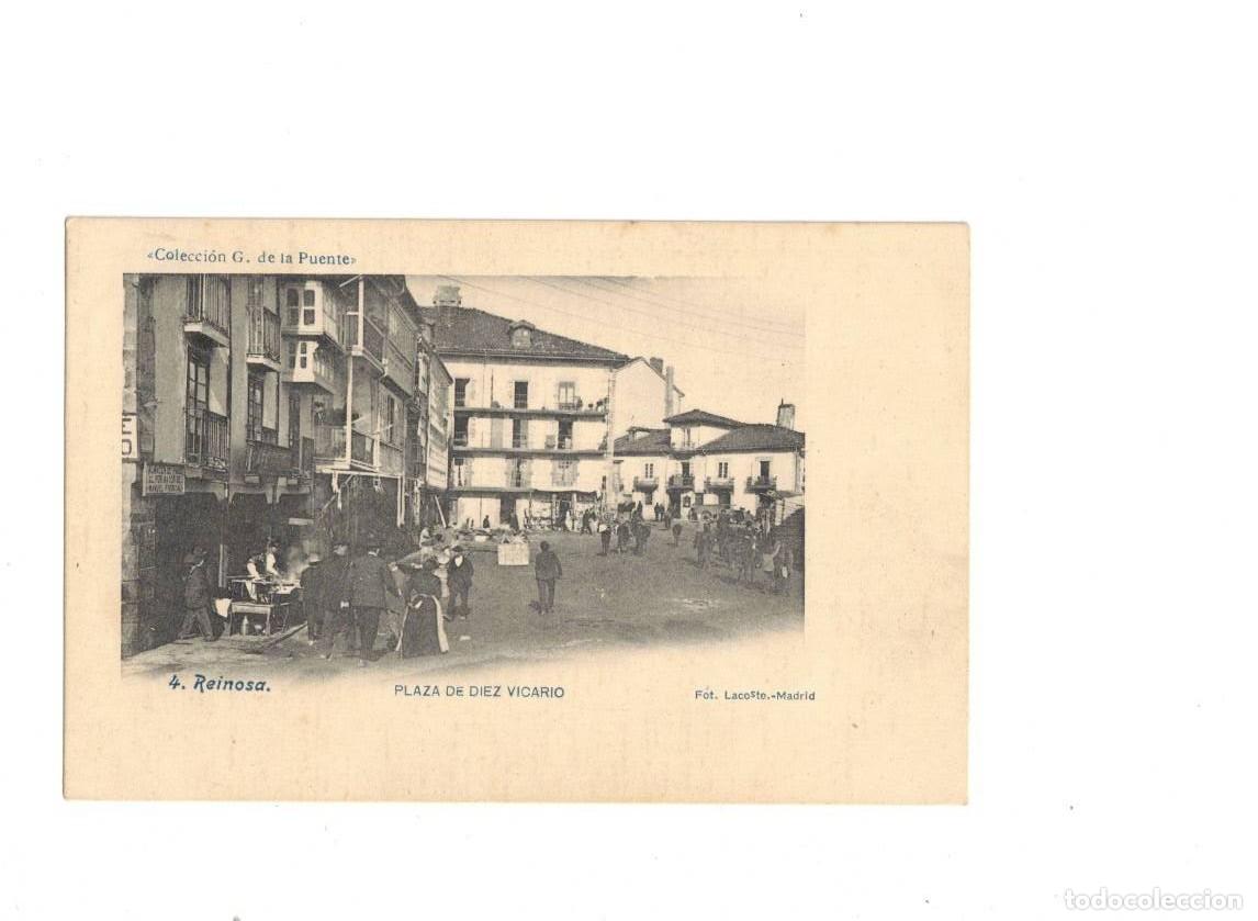 Postales: REINOSA. PLAZA DE DIEZ VICARIO. 4 LACOSTE