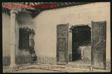 Postkarten: 410 TOLEDO.- PATIO DE LA CASA DEL GRECO