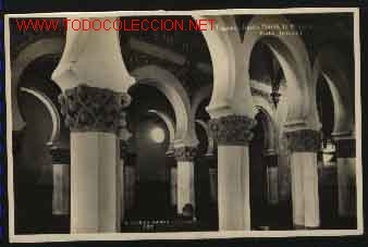 Postkarten: 157 TOLEDO.- SANTA MARIA LA BLANCA, VISTA LATERAL
